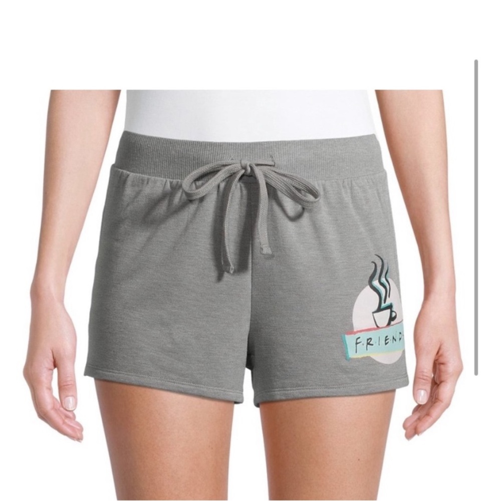 Warner Bros. Friends‎ TV Show Gray Pajama Lounge Shorts